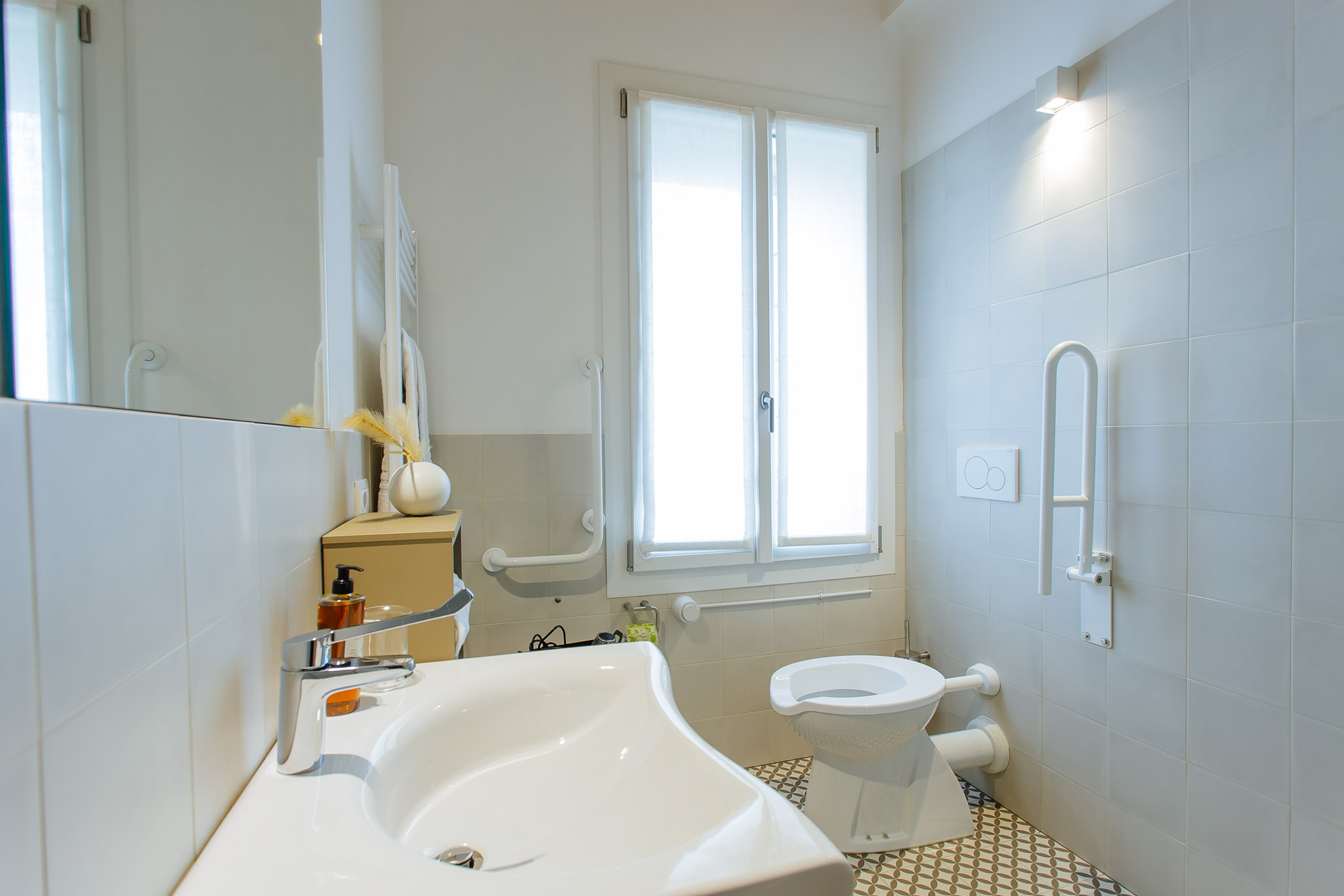 Bagno in camera nella Room 1