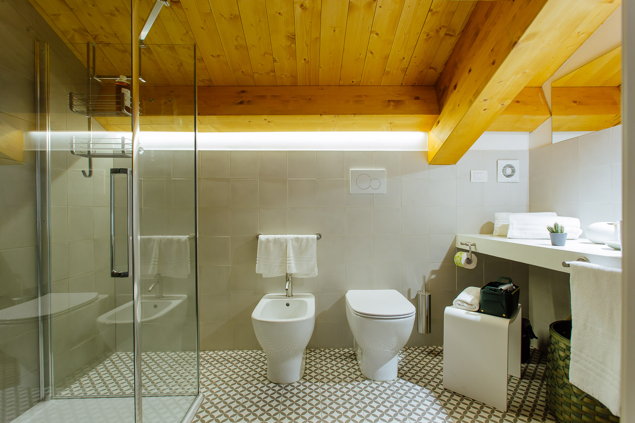 Bagno in camera nella Room 4