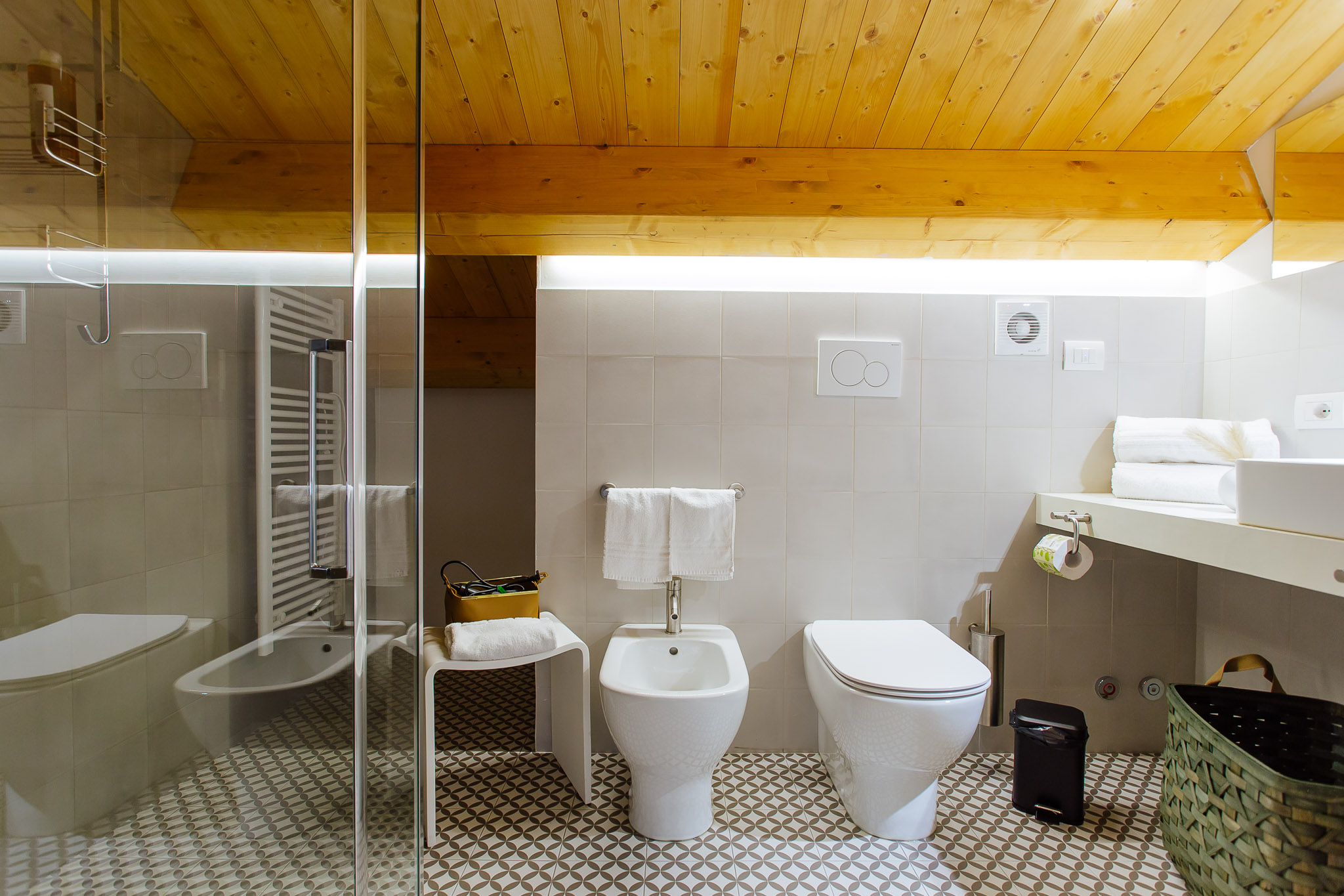 Bagno in camera nella Room 5